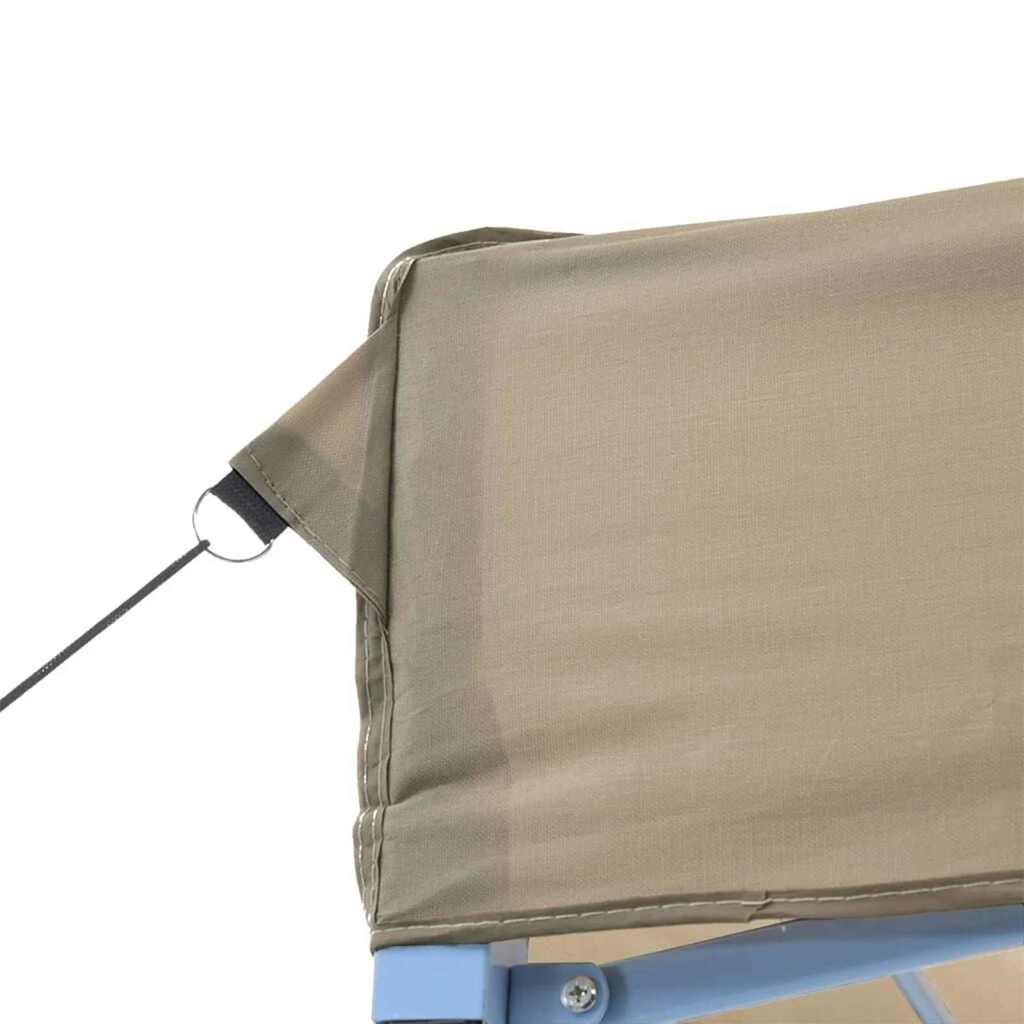 Pop up Party Tent Taupe 580 x 292 x 315 cm Oxford Fabric