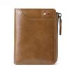Мужской кошелек кожаный деловой зажим для денег держатель для карт кошелек на молнии роскошные кошельки для мужчин защита RFID кошельки Carteira Masculina