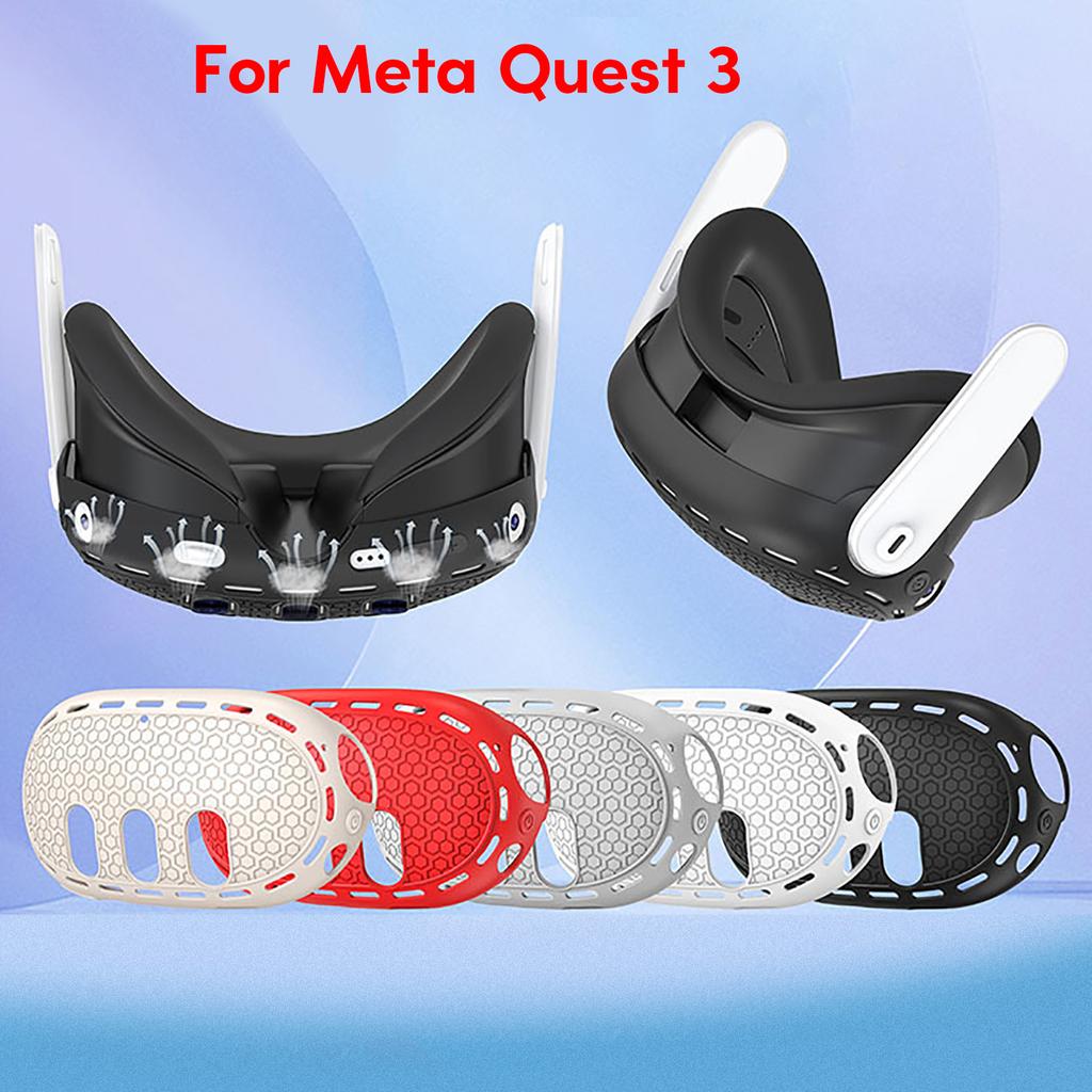 Защитный чехол для гарнитуры Quest3 VR Силиконовый чехол предотвращает царапины и удары