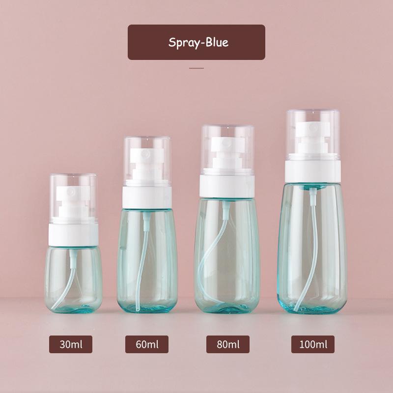 30/60/80/100ml Spray Lotion Bottle Perfume Sub-bottling PET Empty Makeup Liquid Aromatherapy Refillable Travel Portable