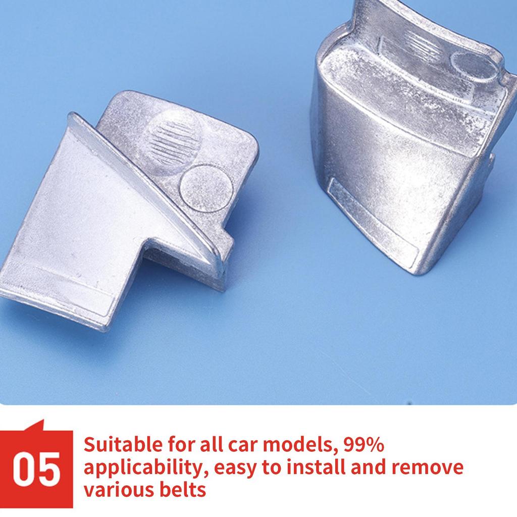 Stretch Belt Tool Rust-Proof Timing Remover 2 Pieces Car Serpentine Belt Tool For Auto Truck Vehicle Sedan SUV Scooter Pickup