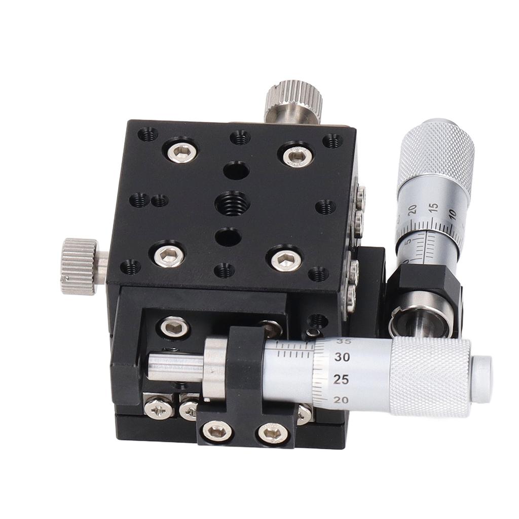 Micrometer Knob Type Sliding Table High Accuracy Manual XY Axes Linear Slide Stage