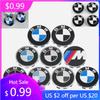 2025 Горячие 4 шт. 56 мм 68 мм Эмблема BMW Для колпачков ступиц колес BMW Для BMW 3 серии 5 серии E60 E90 F10 F30 E46 E39 X5 E53 E70 E38 Z4 acc