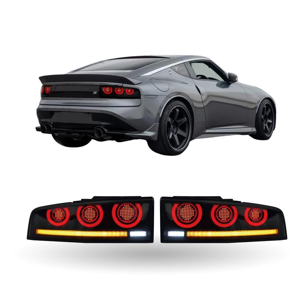 Compatible with 2022-Present Nissan 400Z Fairlady Z Sequential Turn Signal Brake Tail Light