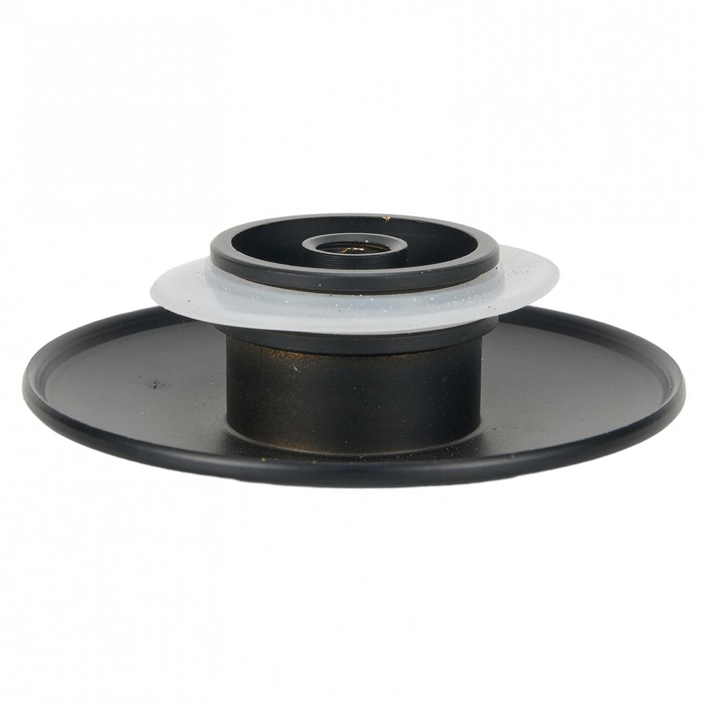 Роскошная матовая черная кнопка Click Clack для раковины, сливная пробка 66 мм