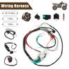 Full Set Electrics Wiring Harness Coil 5 Pin CDI Spark Plug Kits For 50/70 90/110/125/140CC ATV Quad Pit Dirt Bike Buggy Go kart
