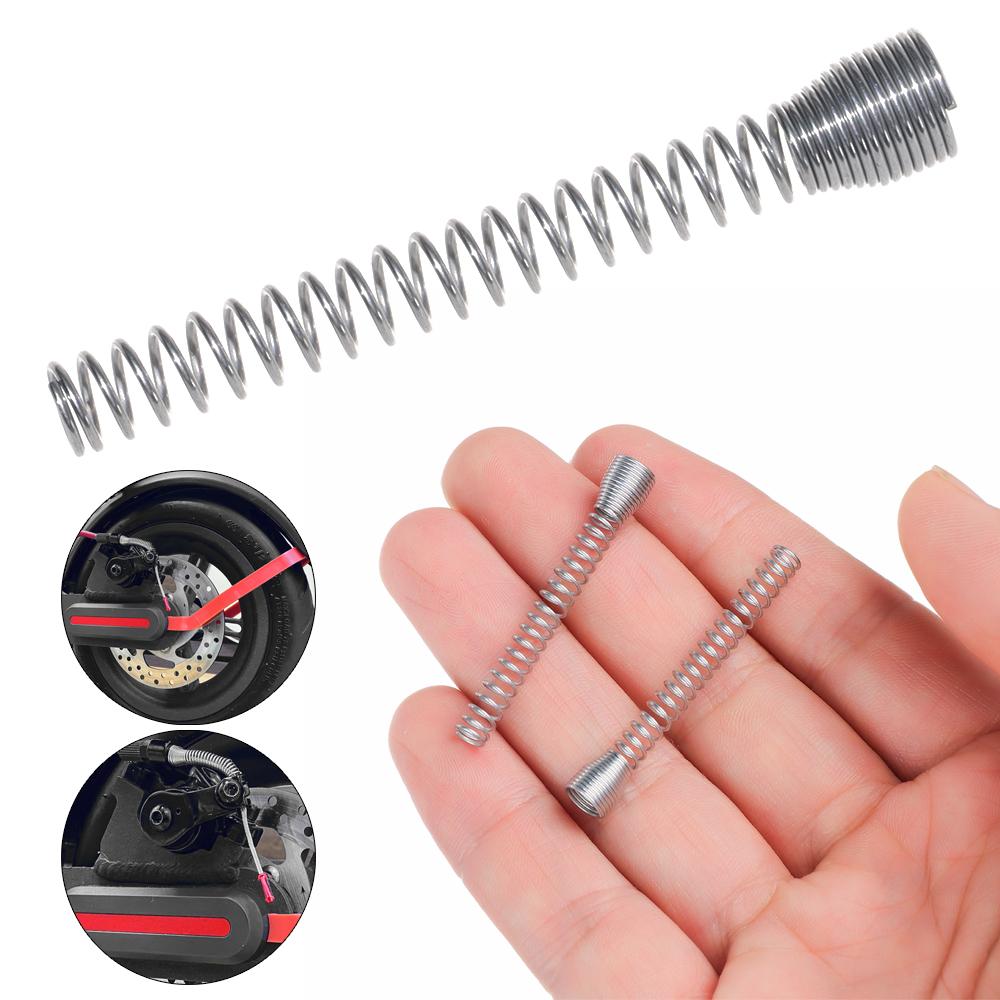 Brake Accessory Stainless Steel Scooter Brake Retractable Brake Springs Tail Caps Brake Line