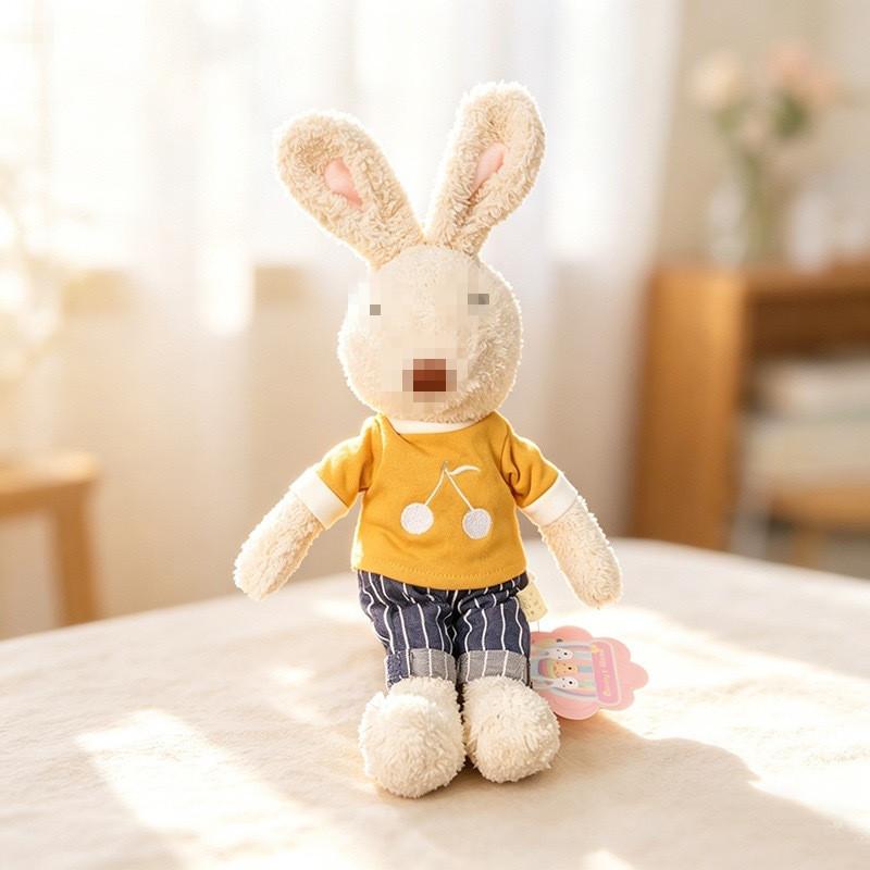 [Cloth Only]  30cm Sugar Rabbit Sucre Rabbit Doll Baby Enlightenment Toys Comfort Doll, Wedding Doll Doll Accessory