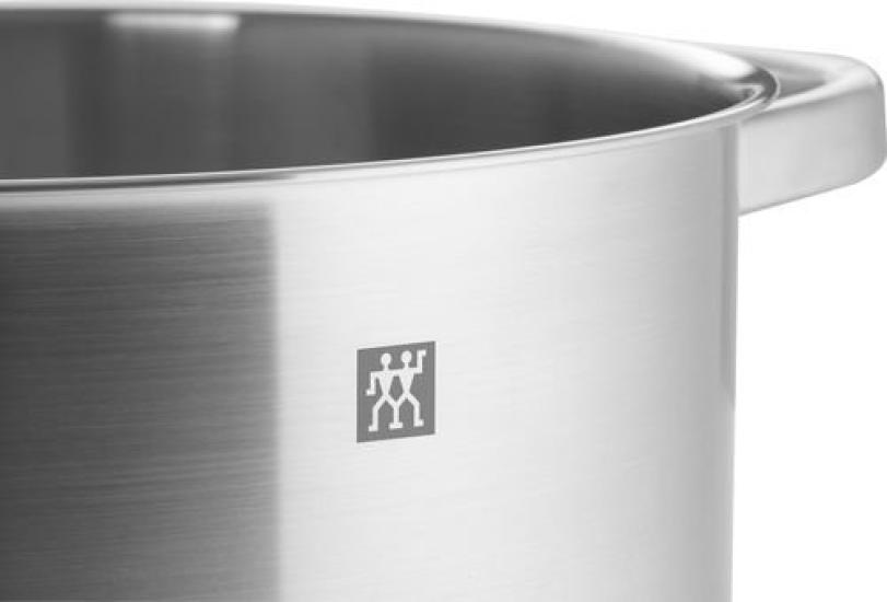 Ковш Zwilling Joy из нержавеющей стали, совместимый с индукцией, японский Zwilling Joy 20 см, Сталь, Глубокий, С двумя ручками, [Официальный продукт] 64043-200