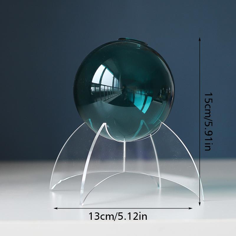 1 набор вазы в форме шара, современная ваза в форме шара, скандинавская пластиковая ваза, прозрачная акриловая стеклянная ваза, уникальная, 13 стилей