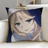 anime Engage Kiss Cushion Cover Soft  EasyWash Pillow Case  Versatile for Couch Bed Travel and Office