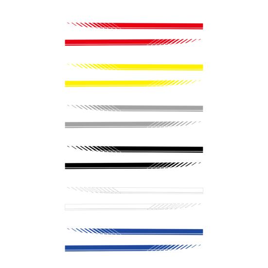 1 пара наклеек на боковую часть кузова автомобиля, ПВХ, водонепроницаемая, устойчивая к ультрафиолетовому излучению, самоклеящаяся, универсальная, для внедорожников, для украшения кузова автомобиля, наклейка, внешние аксессуары для автомобиля