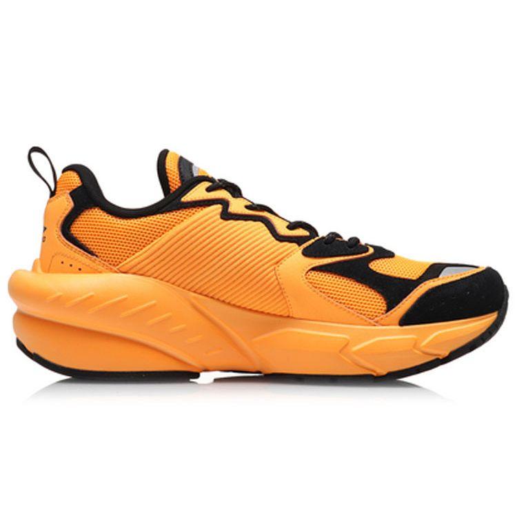 Li-Ning Yizhao Trendy Low-Top Sports Shoes Fluorescent Honey Orange Men Sneakers ARLQ035-5