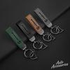 Car Keychain Key Chain Ring Pendant Lanyard Men Gifts For Porsche Cayenne Panamera Macan 911 718 Taycan Boxster Cayman Accessory