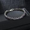 Qingxing Zircon Bracelet Aaa Zircon Inlaid Jewelry Direct Sales Wh112 Source Purple Bracelet