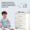 Набор из 6 детских защитных замков для дома, гостиной, спальни, шкафа, дверцы, ящика, без сверления, защита безопасности для младенцев