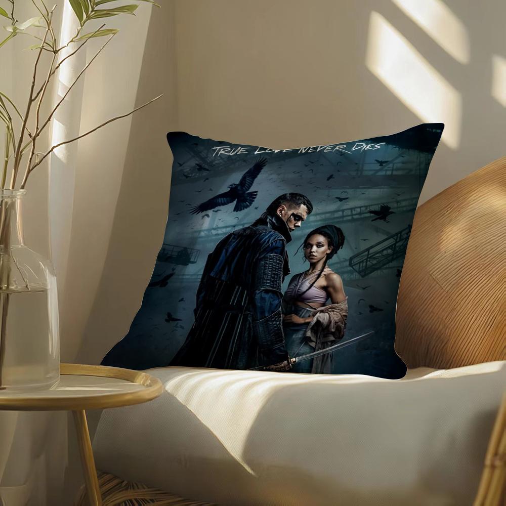 The Raven Pillow Case Pattern Printed Pillowcase for Living Room Sofa Cushion Cover  Bedroom Decor