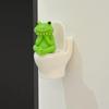 PVC Pig Desktop Ornaments Cartoon Toilet Pig Decoration Cute Toilet Frog Ornaments  Bathroom Decor