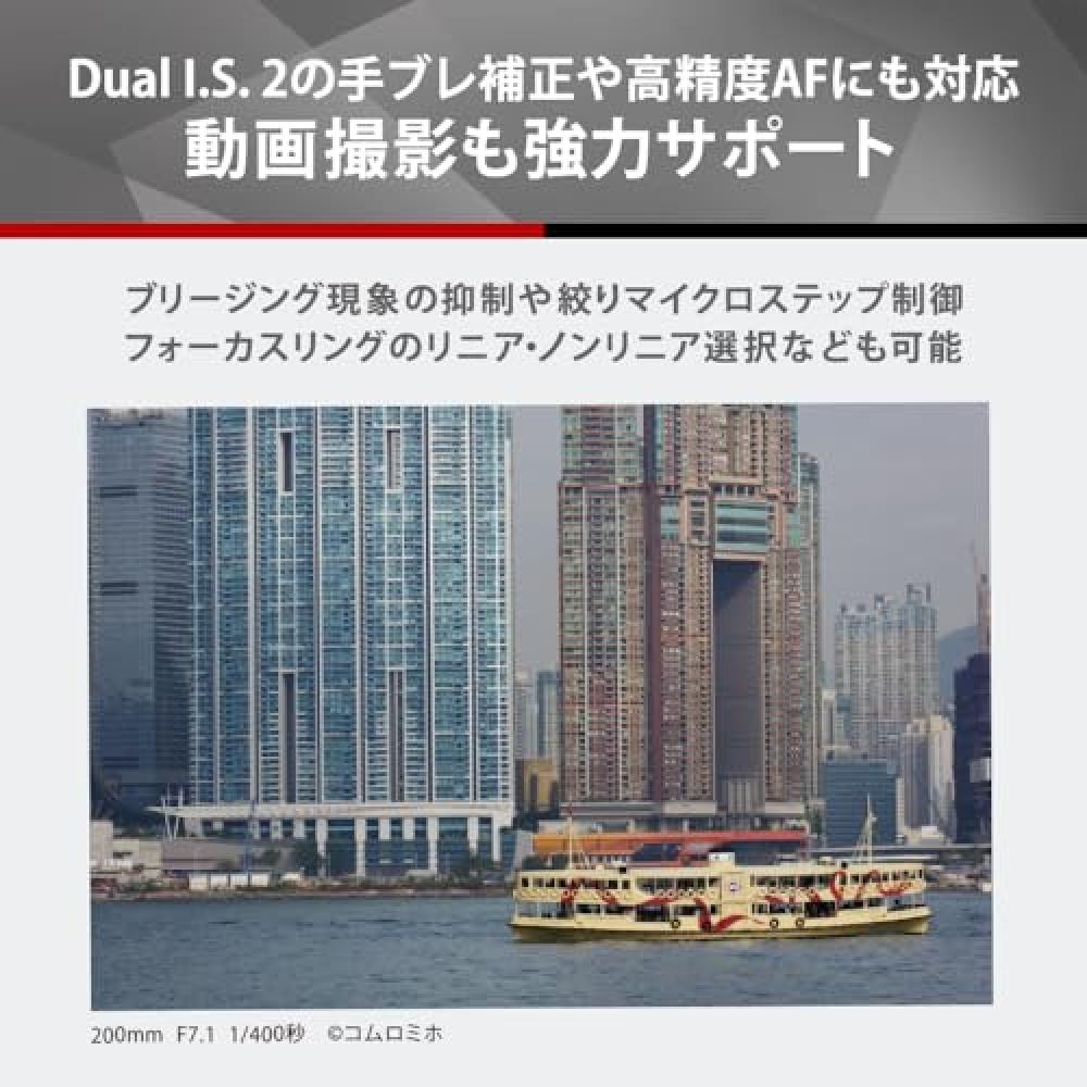 Panasonic High Magnification Zoom Lens Full Size Mirrorless Single Lens L Mount System LUMIX Small and Lightweight LUMIX S 28-200mm F4-7.1 Black S-R28