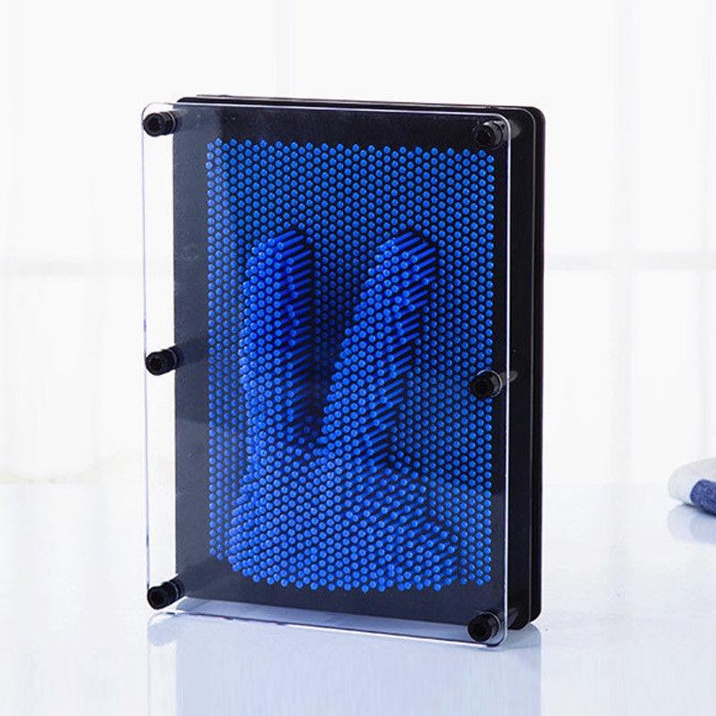 Timeless Funny Game 3d Clone Shape Pin Art Pinscreen Hand Mold Toy For Creative Fun