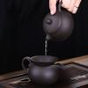 Chinese Yixing Purple Clay Teapot Antique Pot Handmade Xishi Tea Pot Tradition Tea Set Household Drinkware