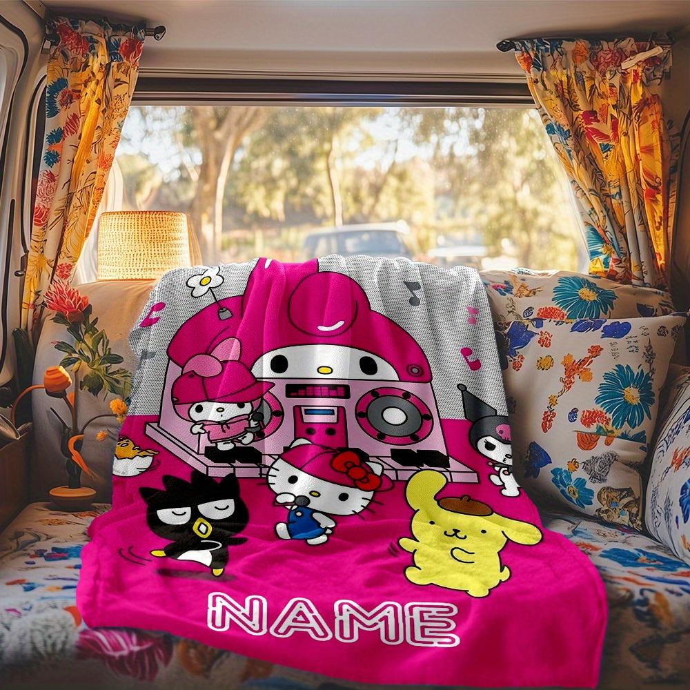 Hello Kitty Rv Blanket Cozy Soft Lightweight Allseason Multipurpose Blanket For Travel Camping Picnics Sofas Rvs Beds Living Rooms Gifts For Friends