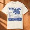 Футболка Hedgehog Comfort Colors®, Винтажная футболка 90-х с фактами, Футболка по зоологии, Подарок любителю ежей, Унисекс топ с научной тематикой природы