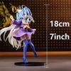18СМ Аниме NGNL No Game No Life Белый "Фигурка Аниме ПВХ Аниме Фигурки Действия Модель Коллекция Украшение Аниме Модель Игрушка Подарок