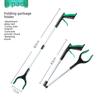 Long Handle Foldable Garbage Clip, Multifunctional Environmental Sanitation Garbage Collector, Compact and Portable Sanitary Gar