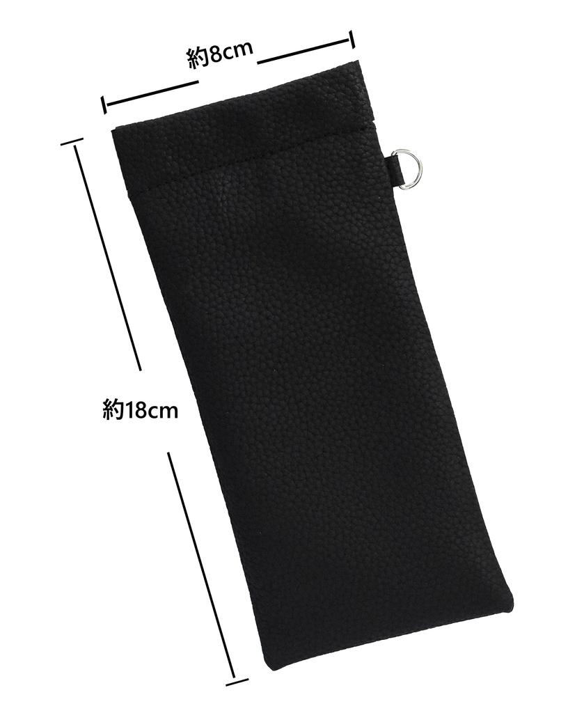 Eyeglass Sunglasses Soft Case for Men and Ultra Lightweight Neck Strap Thin Soft Reading Glasses Case with Strap [wakuwakumonkey] Case, Case, Women,