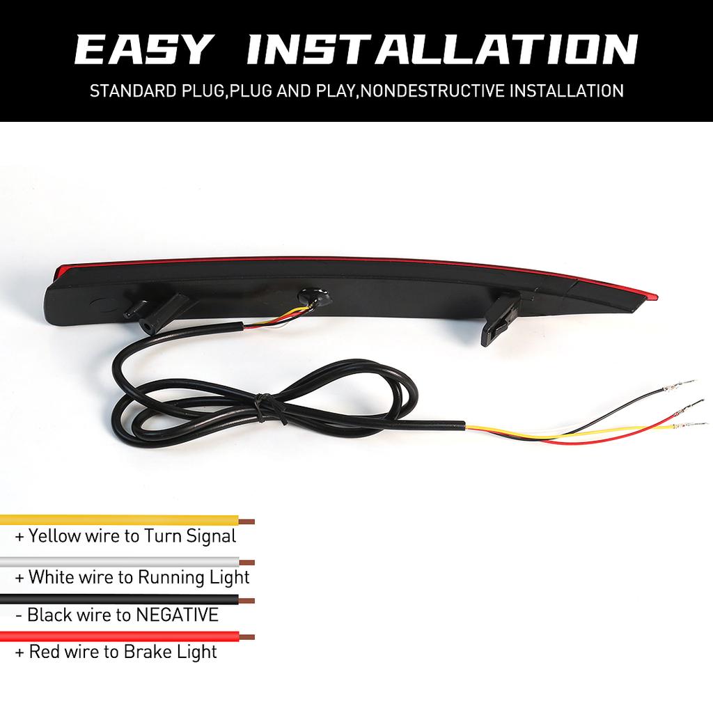 LED Rear Bumper Reflector Light For Toyota Corolla Altis 2019 2020 2025 2025 Warn Brake Dynamic Turn Signal Fog Lights Rear