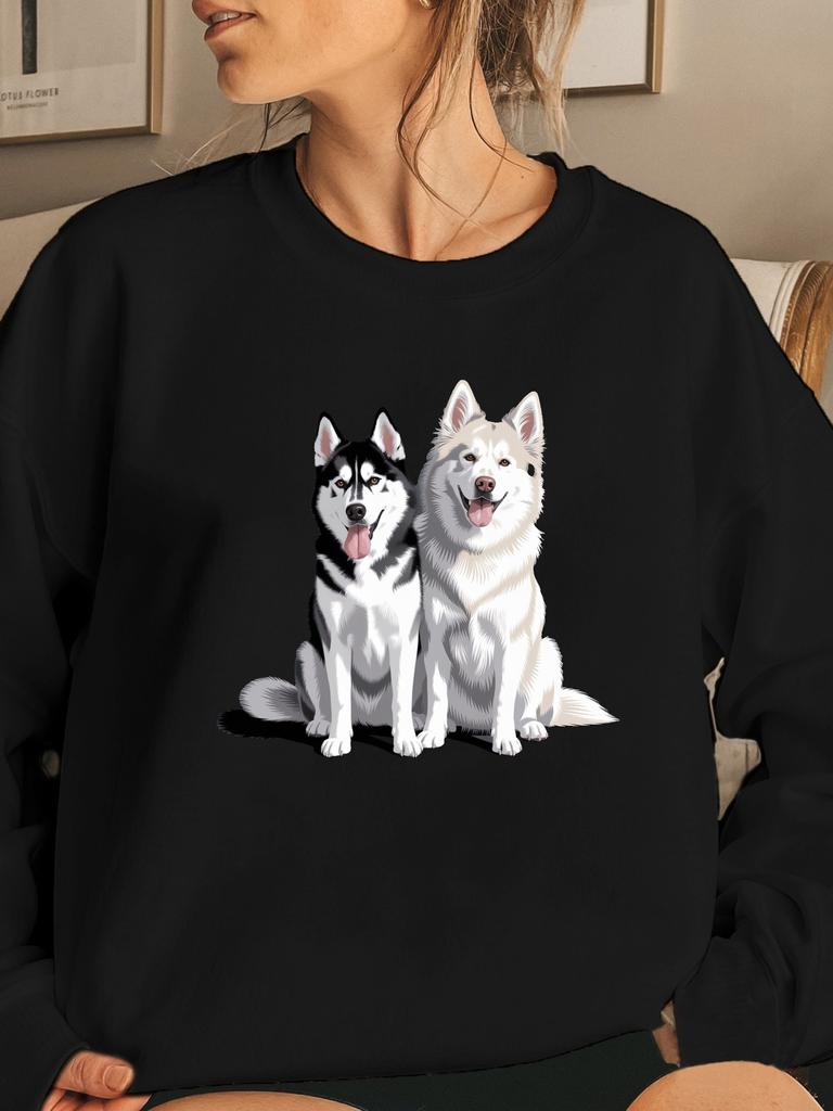 Women's Printed Hoodie – Stylish & Comfortable Casual Wear