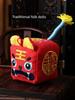 New Cloth Tiger Kids Sandbag Tiger Perfume Bag Toy Handmade Embroider Folk Craft Dragon Boat Festival Small Gift