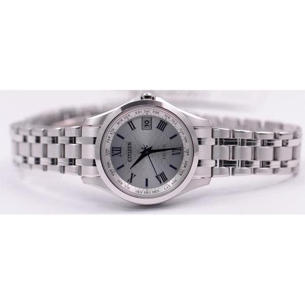 Citizen EC1120-59B ( Часы EXCEED Eco-Drive радиоуправляемые Прямой полет Аналоговый дисплей Пара Модель Женские)