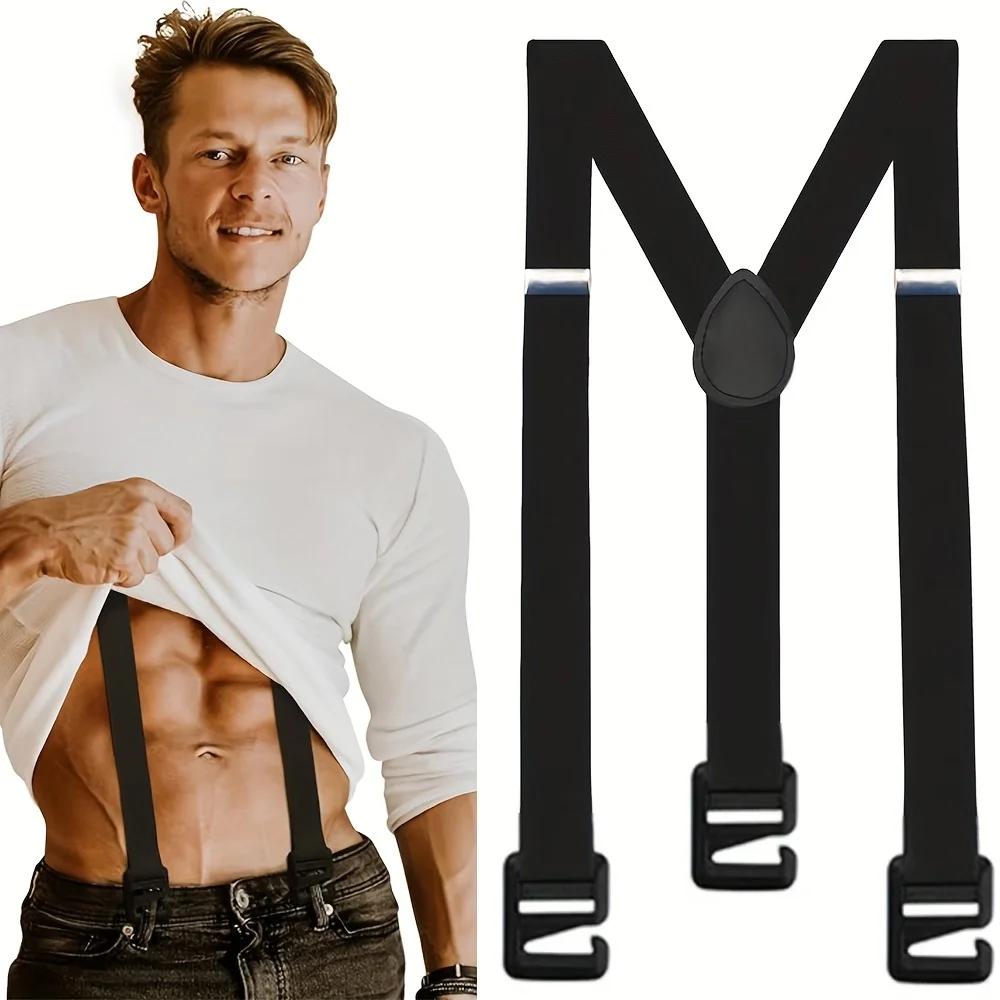 2Pcs Men'S Invisible Shoulder Straps, Outdoor Shoulder Straps, Underwear Belt, Garter Belt Suspenders Men Suspenders For Women