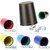Fashion Dice Shaker Cup Table Game PU Leather Dice Cup Flannel Interior Quiet Shaker Cup for Party Night Club Game