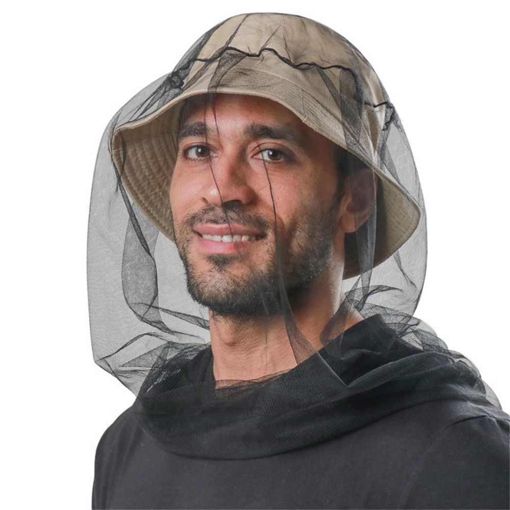 Protector Insect Bee Protection Face Protector Head Net Fishing Cap Mesh Hat Mosquito Hat