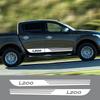 Автомобильные наклейки для Mitsubishi Triton L200 Barbarian Грузовик Графические полосы Комплект Стайлинг Декор Наклейка Пикап Винил Авто Декорация