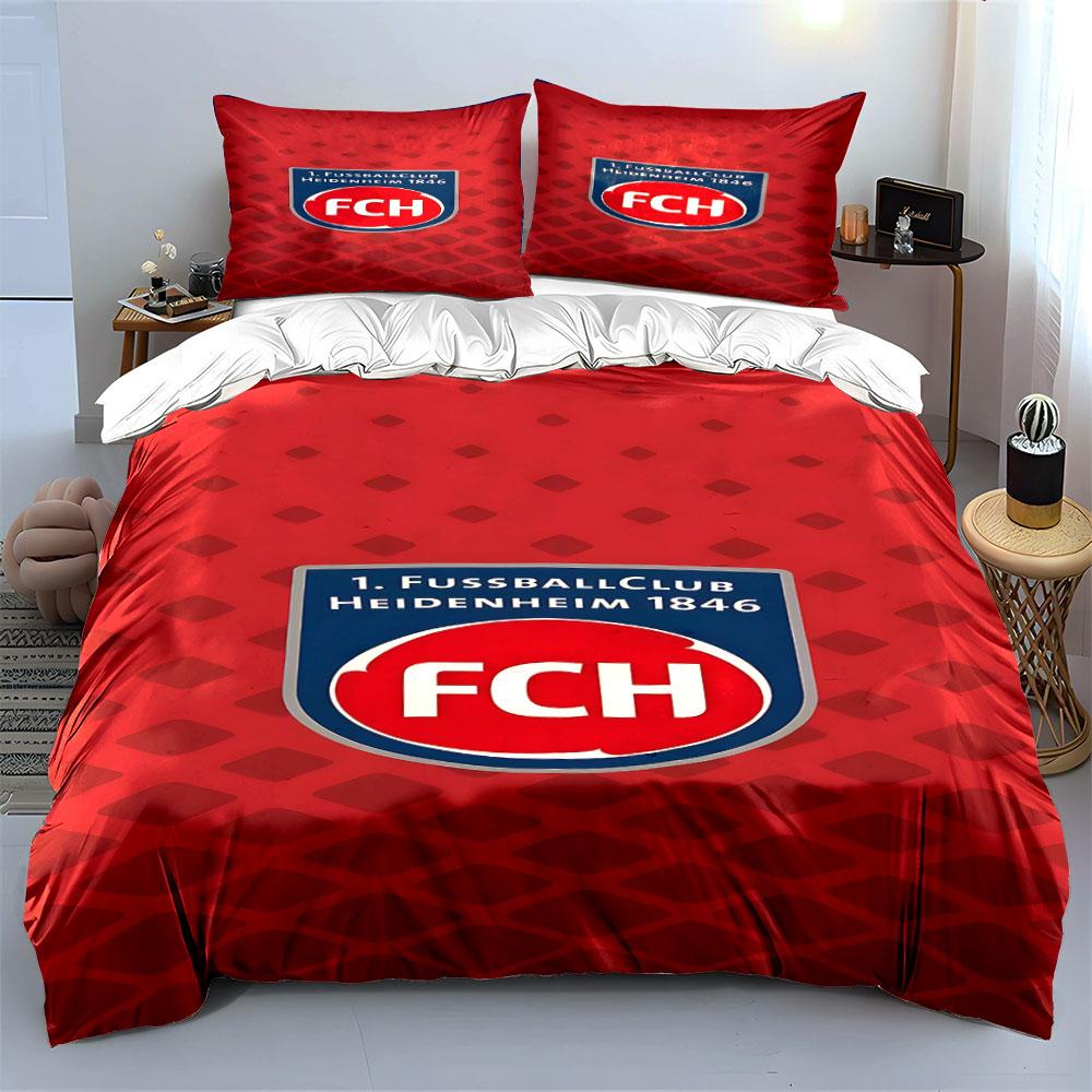 "FCH Logo Design Bedding Set" Print Bedding Set Duvet Cover Pillowcases (1* Duvet Cover 2* Pillowcases Do Not Include Comforter)