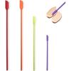 Beauty Spatula 4 PCS Makeup Spatula Mini Silicone for Cosmetics & Kitchen - 3 Sizes