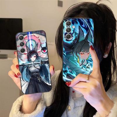 Чехол для телефона Zenless Zone Zero Hoshimi Miyabi для Samsung Galaxy S26 S25 S24 S23 S22 S21 S20 Note20 Plus FE Ultra Цветной чехол
