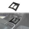 4pc Center Console Gear Shift Panel Trim Cover For Dodge Charger 15+Carbon Fiber