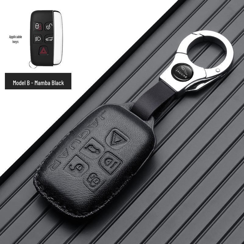 Чехол для ключей Jaguar для XEL, XFL, F-Pace, XJL, XF, XE и F-Type - В комплекте сумка на пряжке