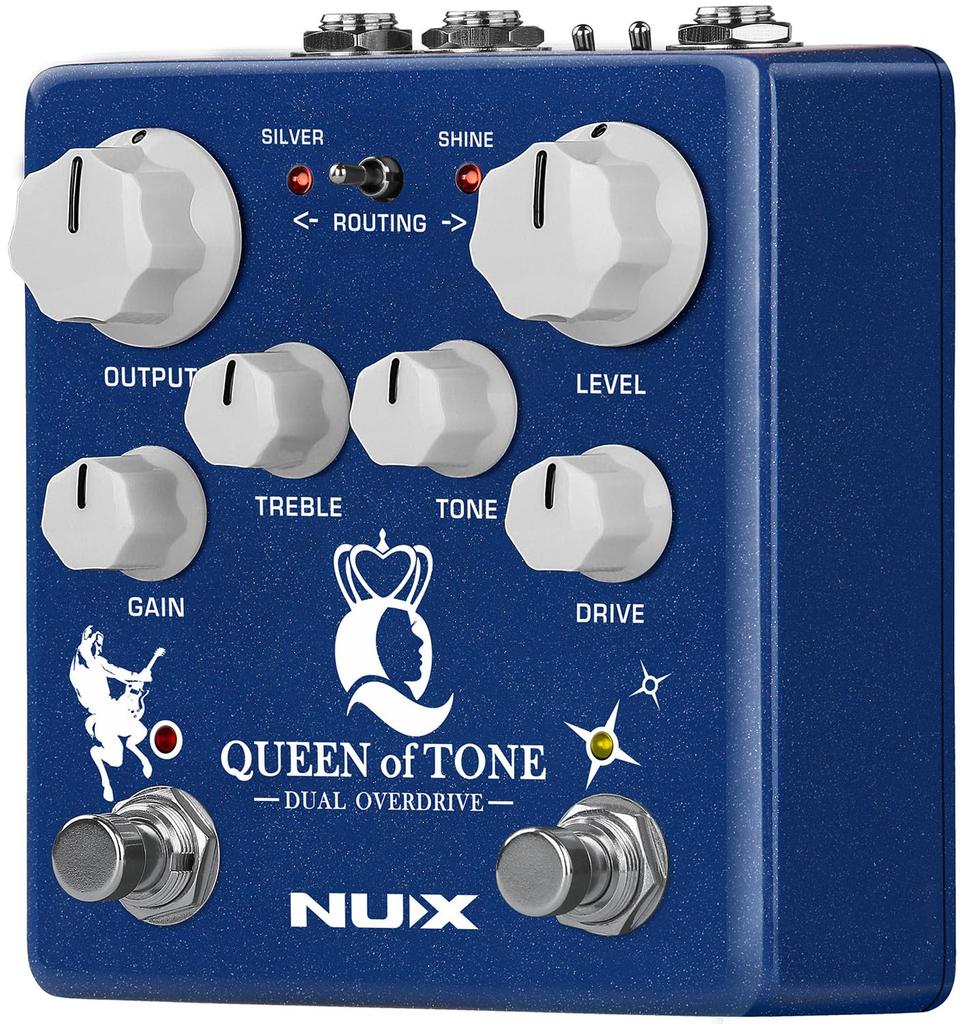 NUX Queen of Tone Dual Stack Overdrive Pedal