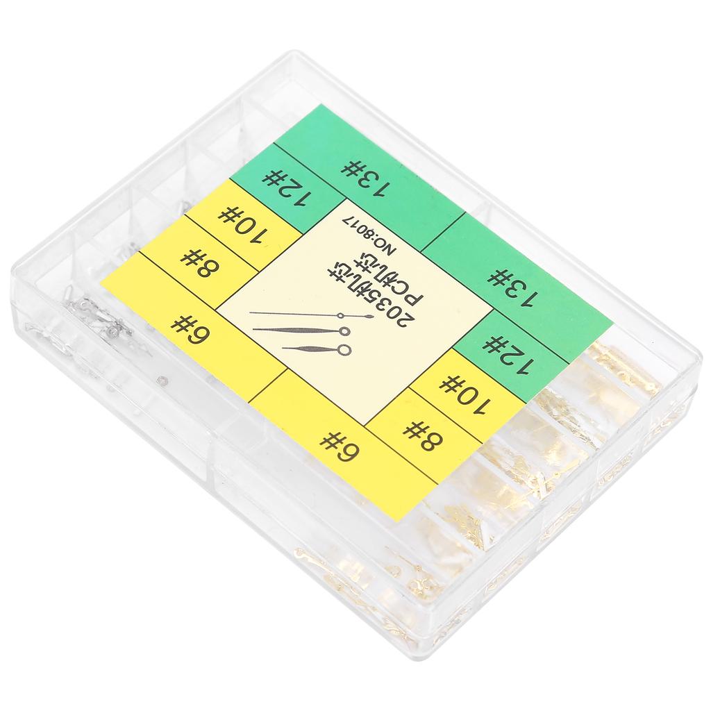 Watch Hour Minute Second Hands Luminous Watch Hands for 2035 Movement Gold Silver