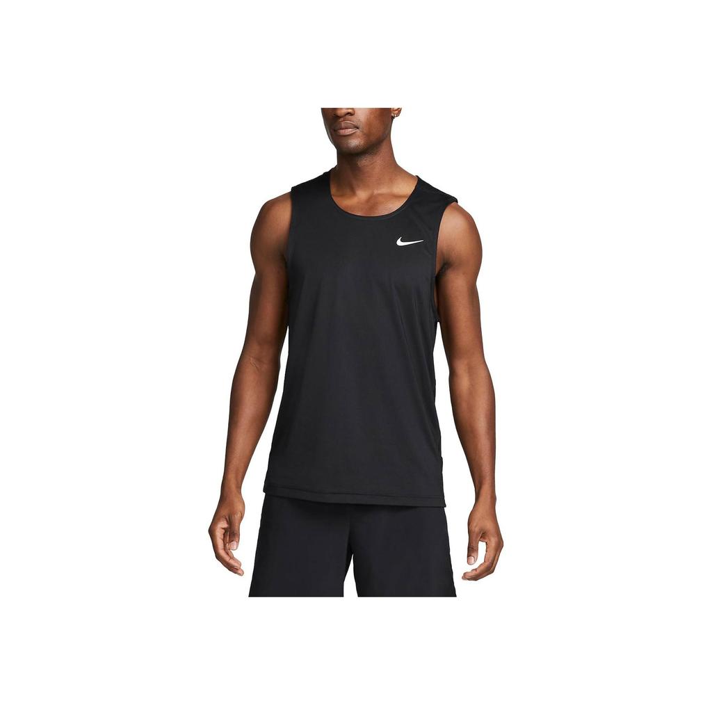 Nike Dri-FIT Ready Solid Quick-Dry Training Casual Running Tank Tops Men Tops Black DV9814-010