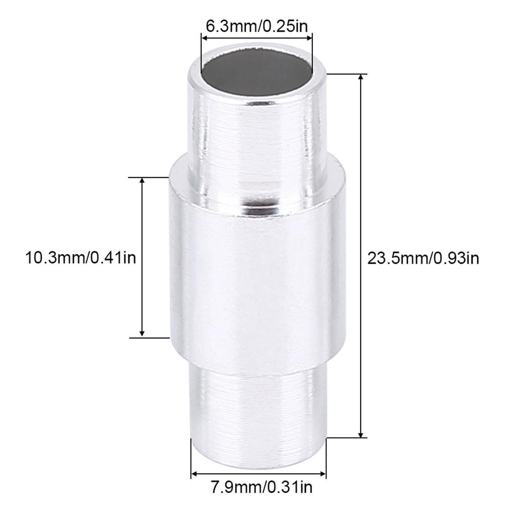 10 шт. Оси из алюминиевого сплава 6 мм, проставки для подшипников роликовых коньков, слалом, скейтборд, лонгборд, колеса, втулки для подшипников