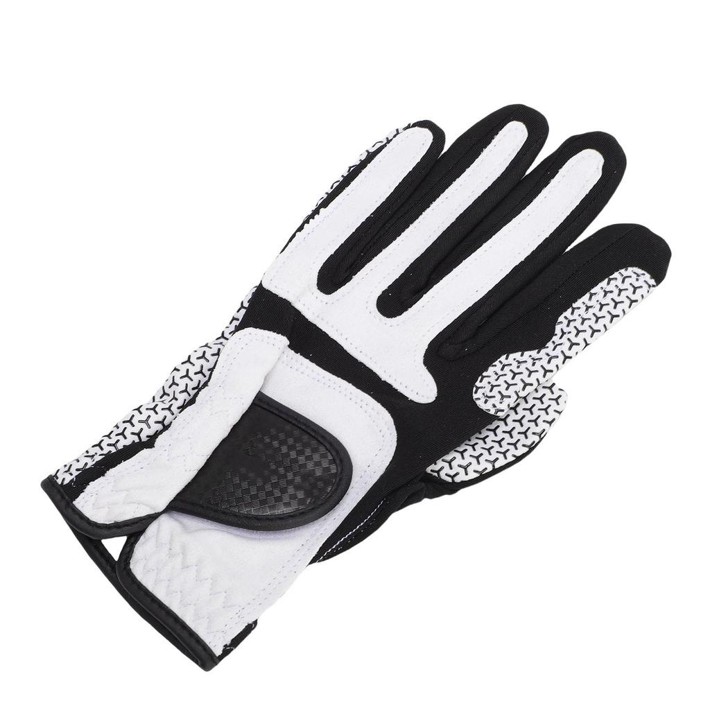 Golfing Glove High Elasticity Anti Slip Touch Fastener Breathable Golfing Handwear Left Hand