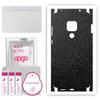 apgo Protective Skin Sticker for the Back+sides Compatible with Huawei Mate 20, Full Wrap Film, Foil, Vinyl - Pattern Black Honeycomb
