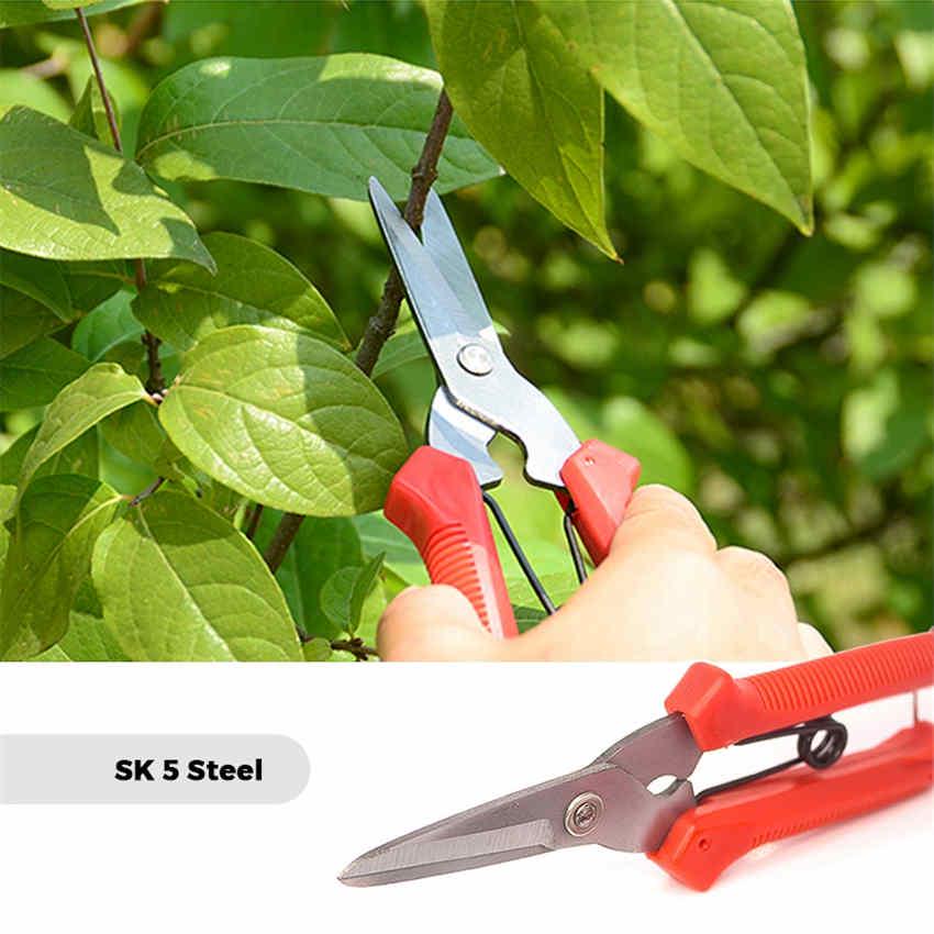 Plant Pruning Scissors Gardening Tools Grass Flower Shears Secator Grafting Pruner Hand Pruner Tool